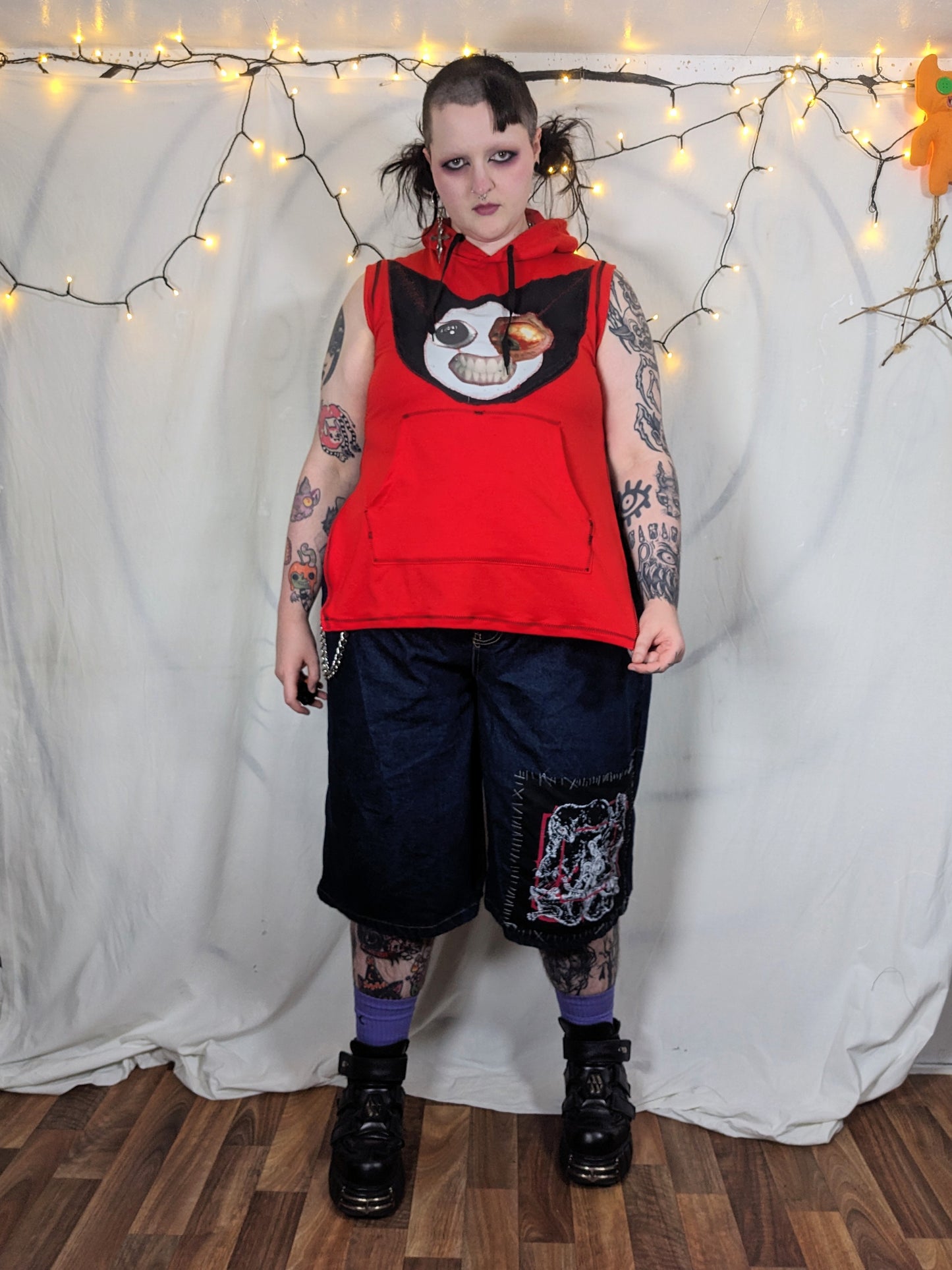 JESTER hoodie tank L