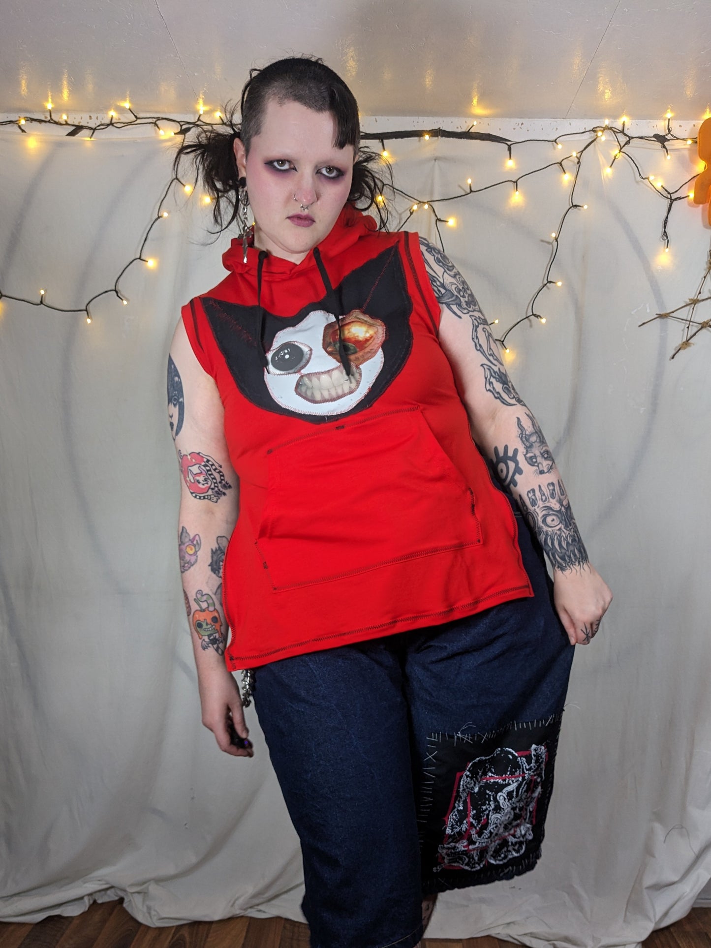 JESTER hoodie tank L