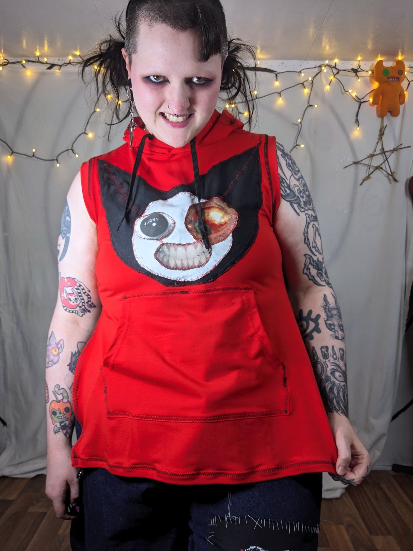JESTER hoodie tank L