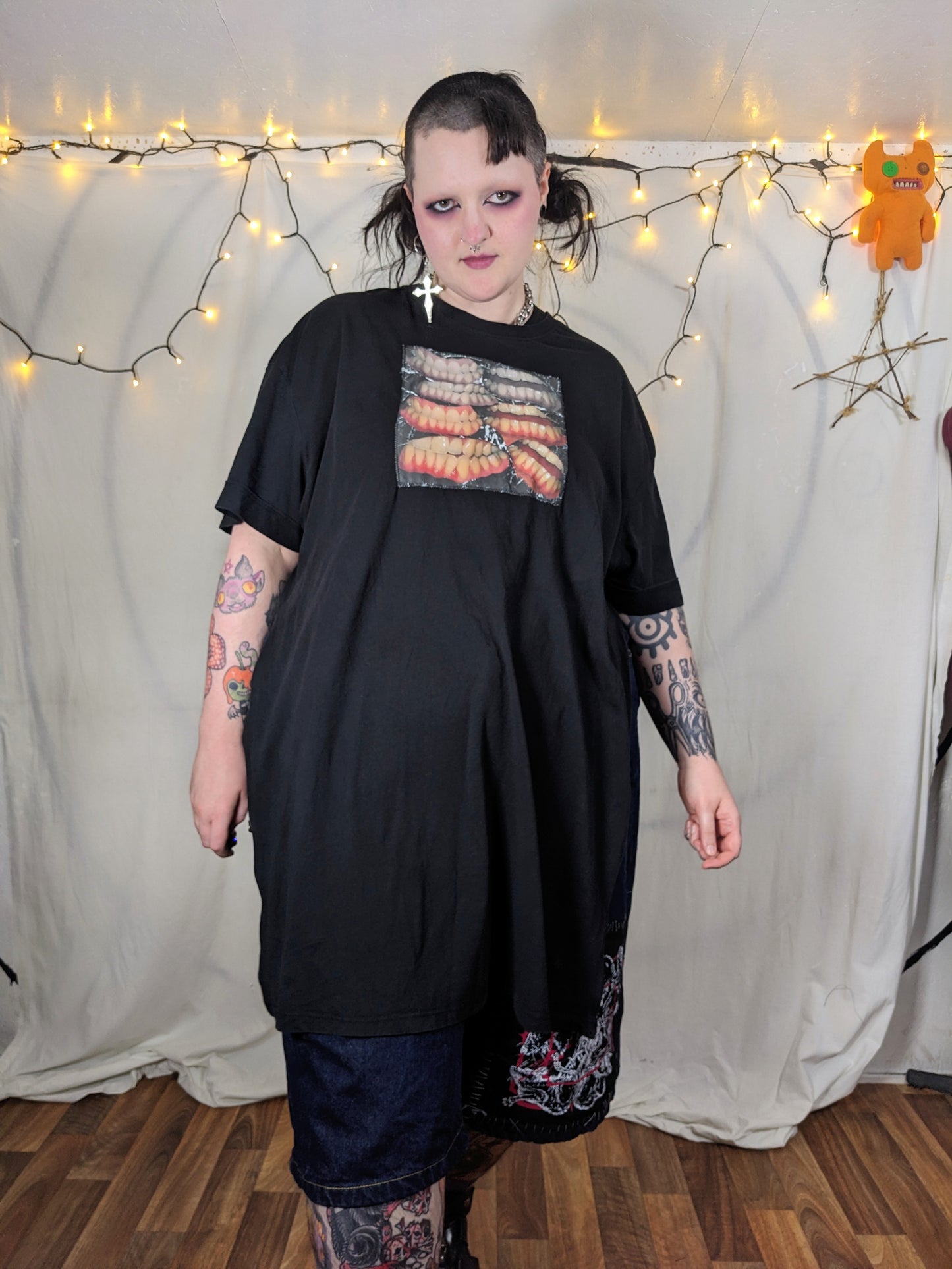 TEETH long t-shirt 3XL