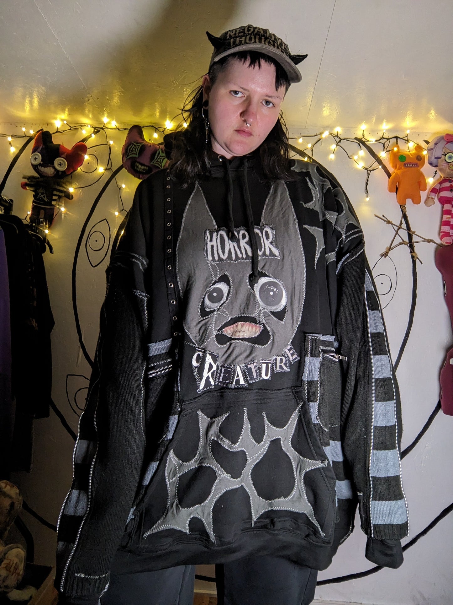 HORROR CREATURE Hoodie 7XL