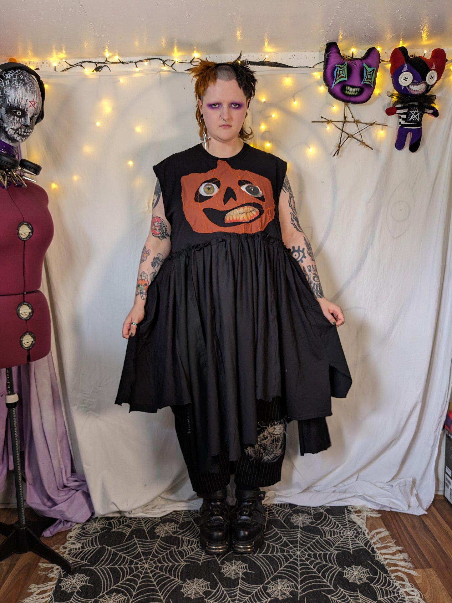 FUNNY PUMPKIN dress XXL