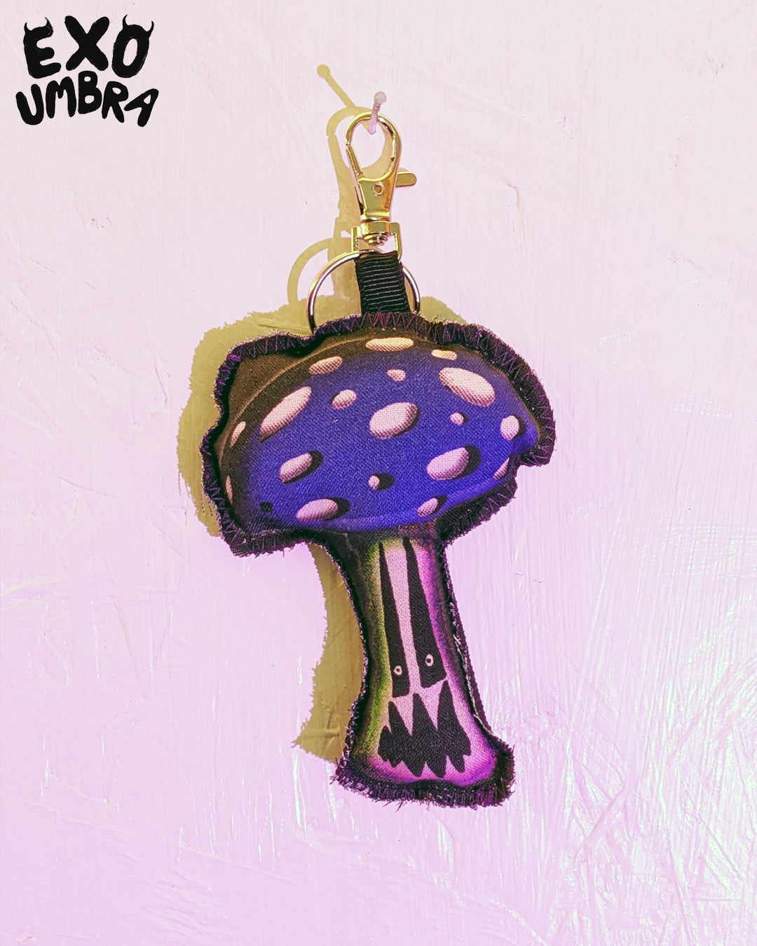 Mushroom Keyring