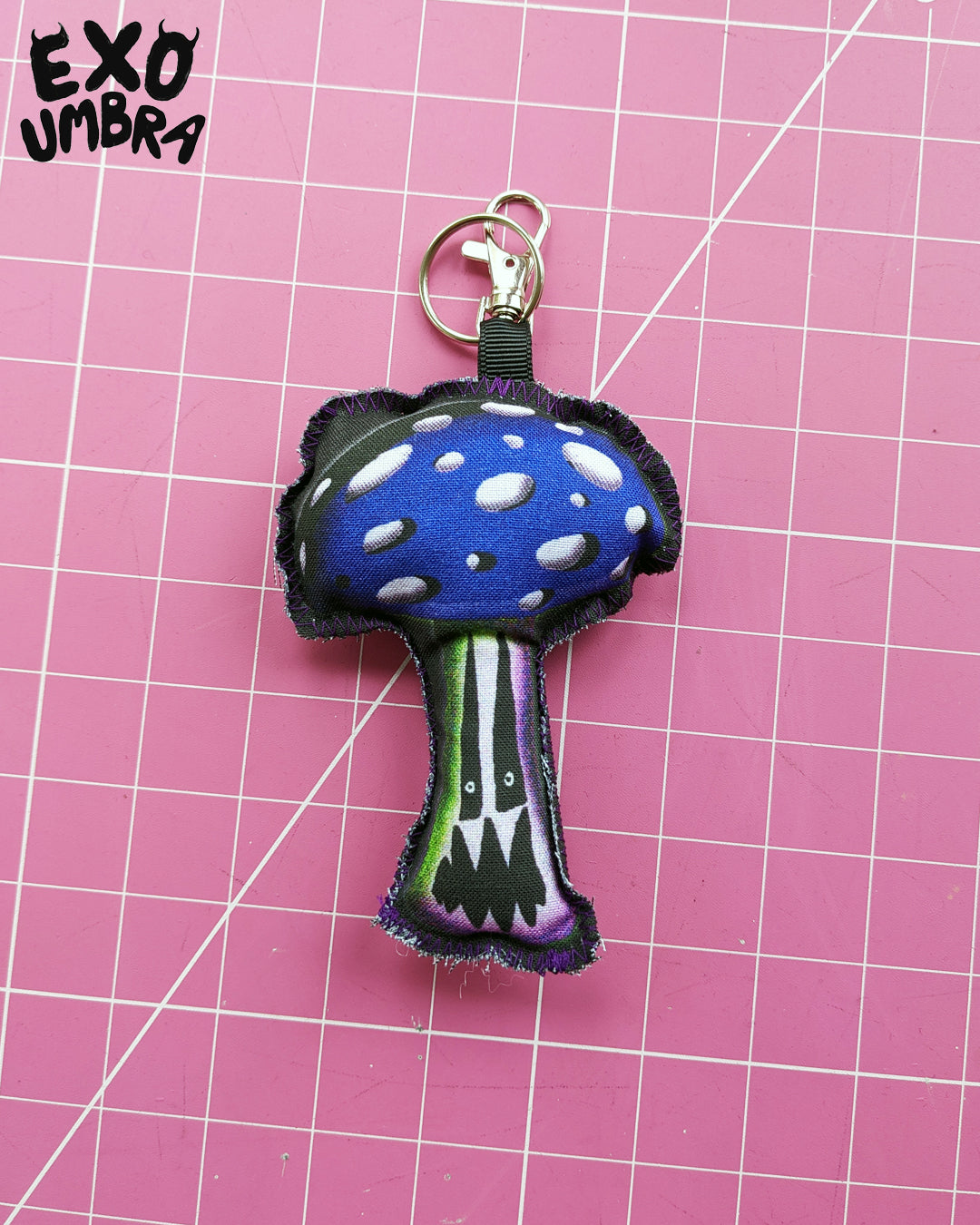 Mushroom Keyring
