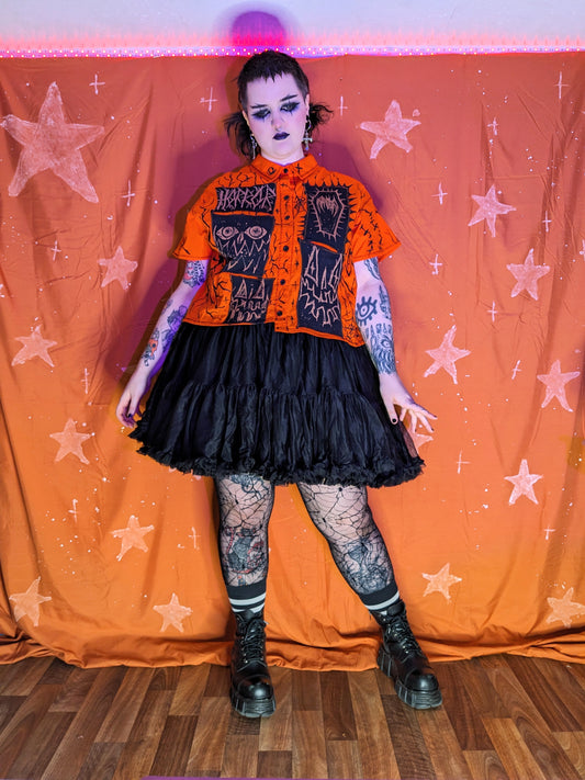 Hallows eve Button up XXL