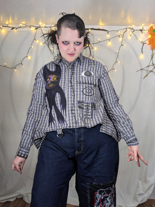 DEMON button up XL