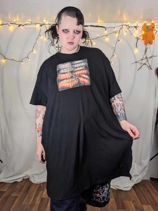 TEETH long t-shirt 3XL