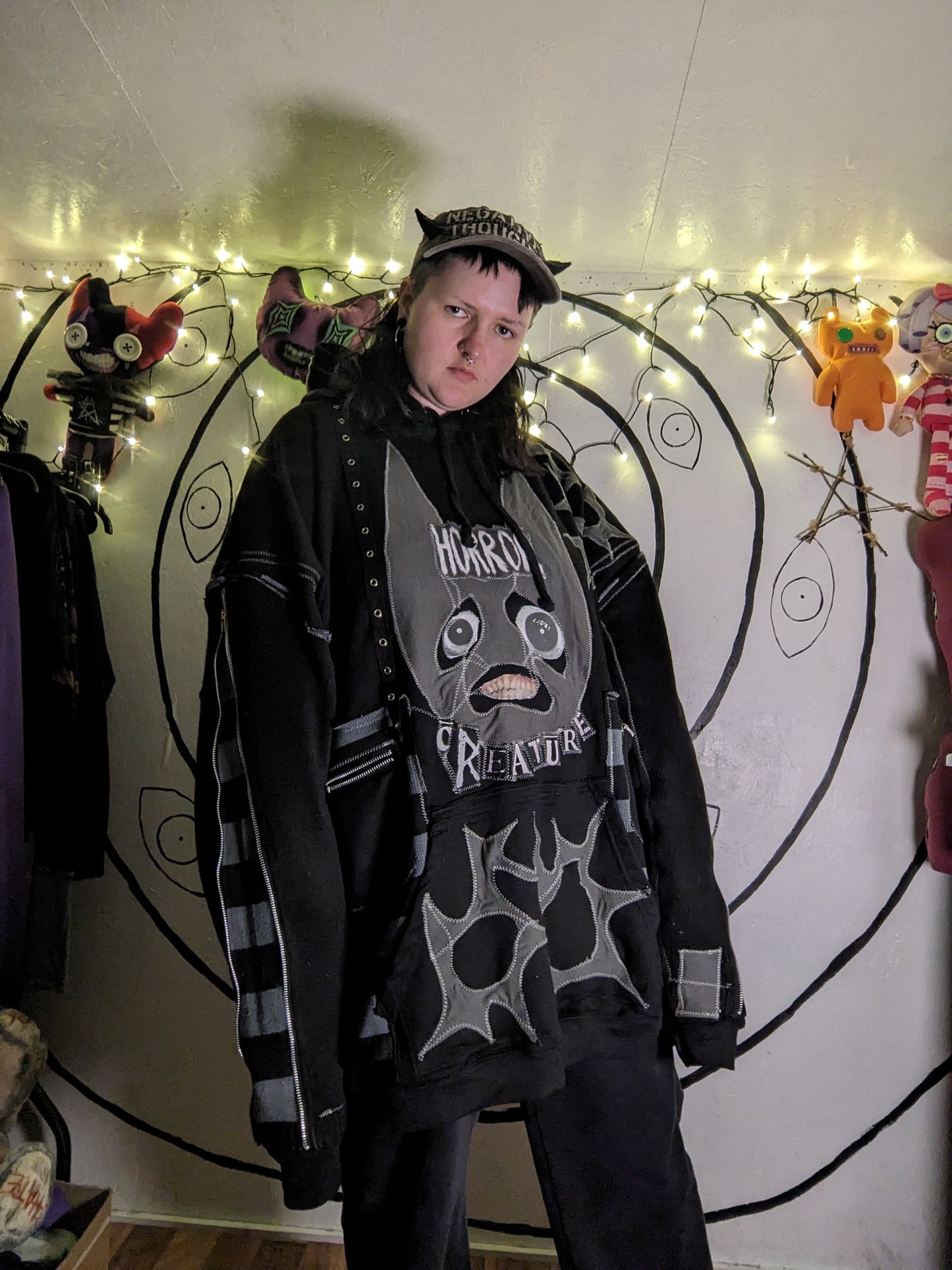 HORROR CREATURE Hoodie 7XL