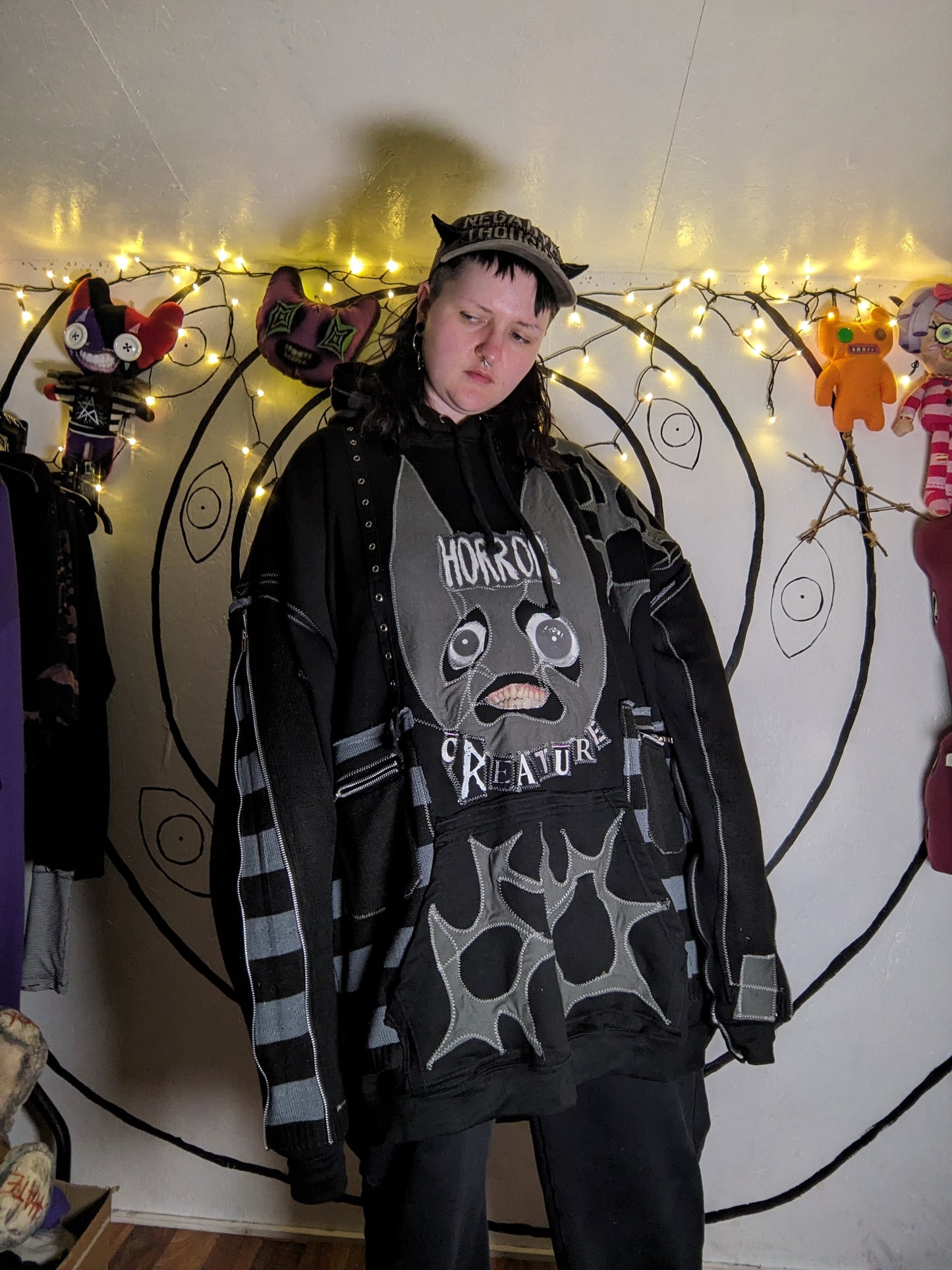 HORROR CREATURE Hoodie 7XL