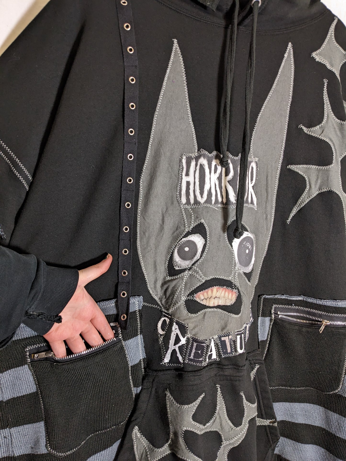 HORROR CREATURE Hoodie 7XL