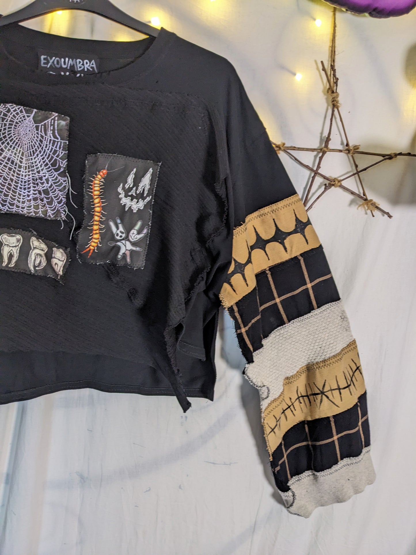 BUGS! long sleeve crop XXL