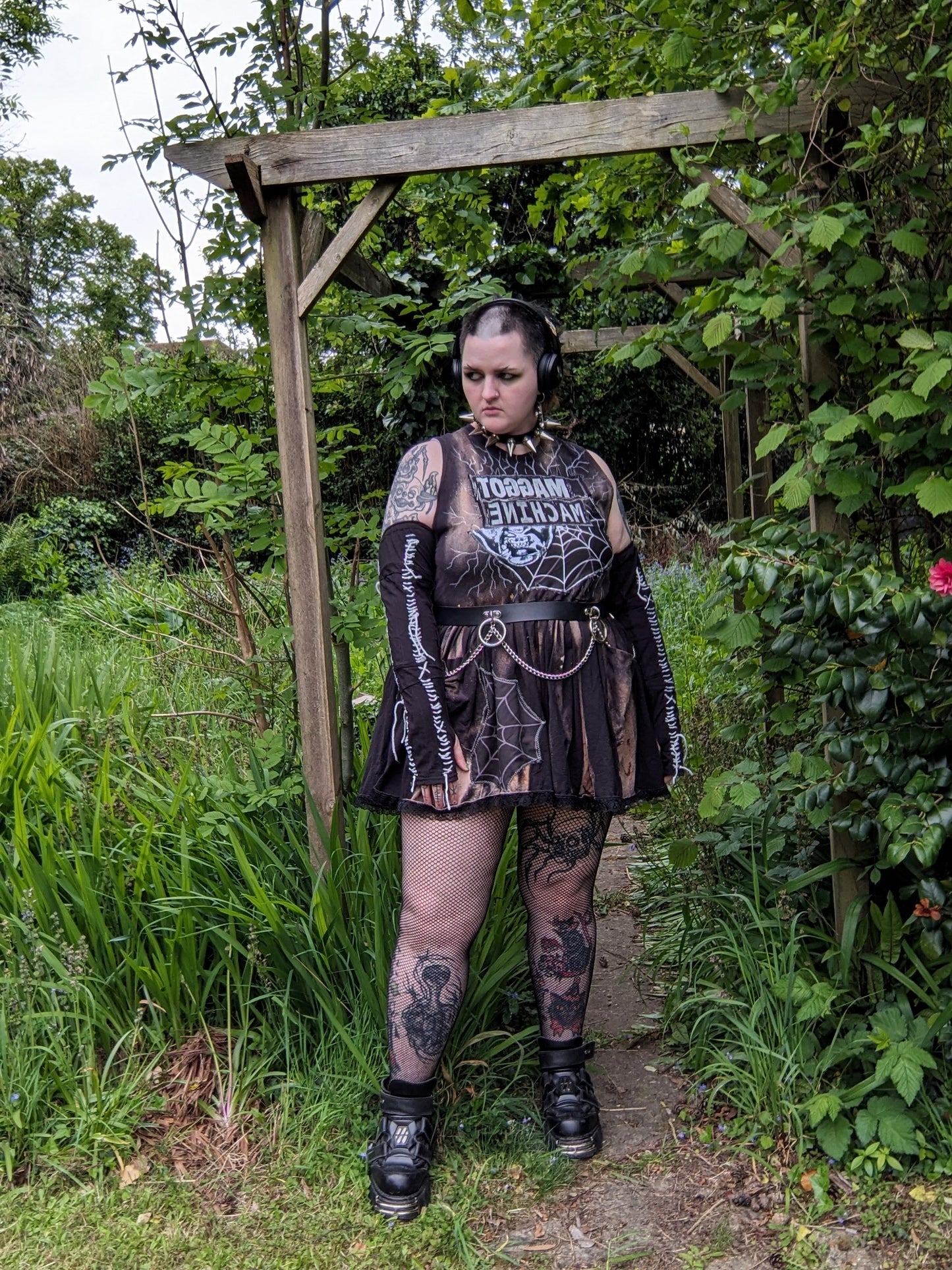 MAGGOT MACHINE dress XL