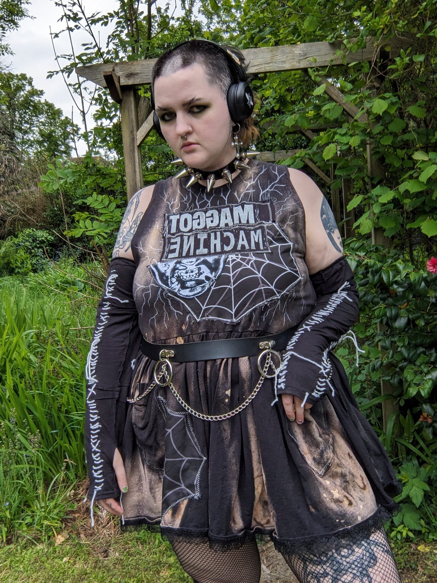 MAGGOT MACHINE dress XL