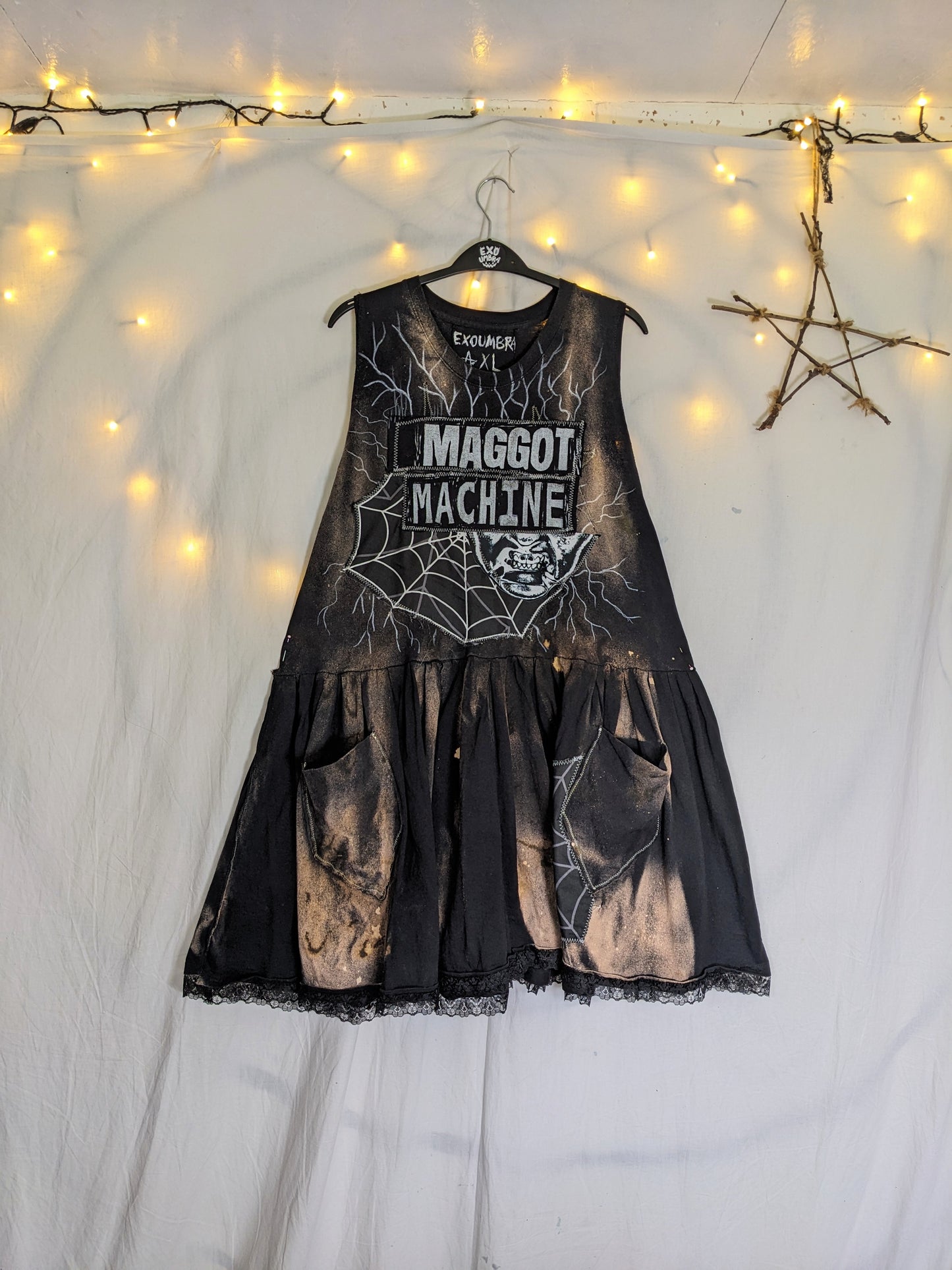 MAGGOT MACHINE dress XL