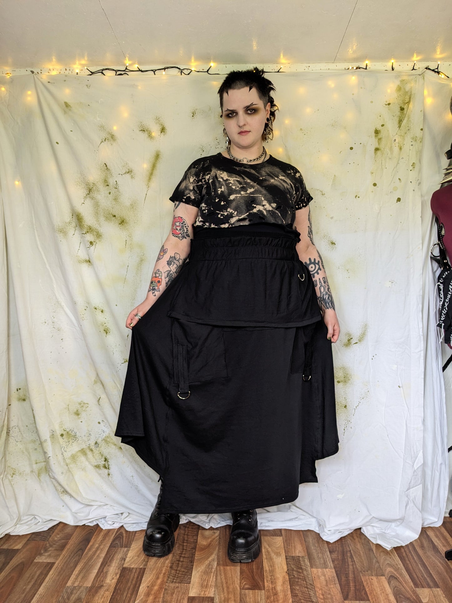Machine skirt