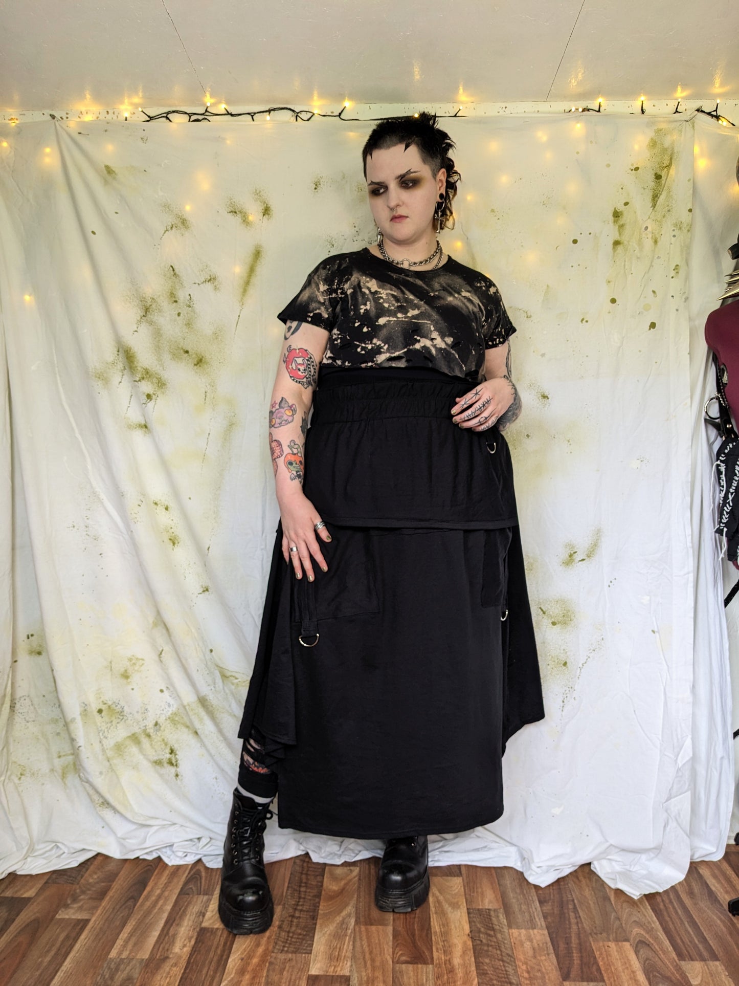 Machine skirt