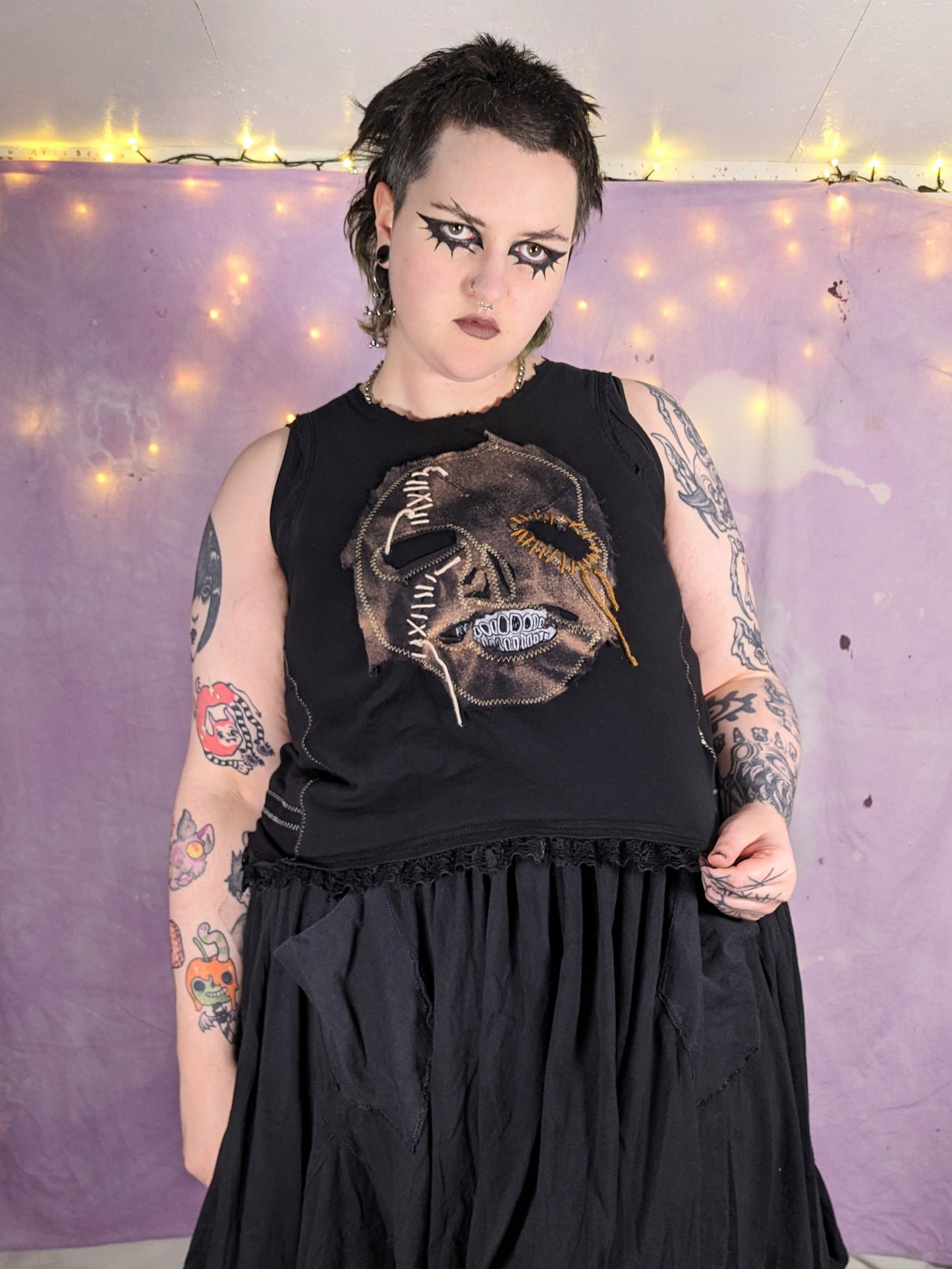 FACE lace tank M