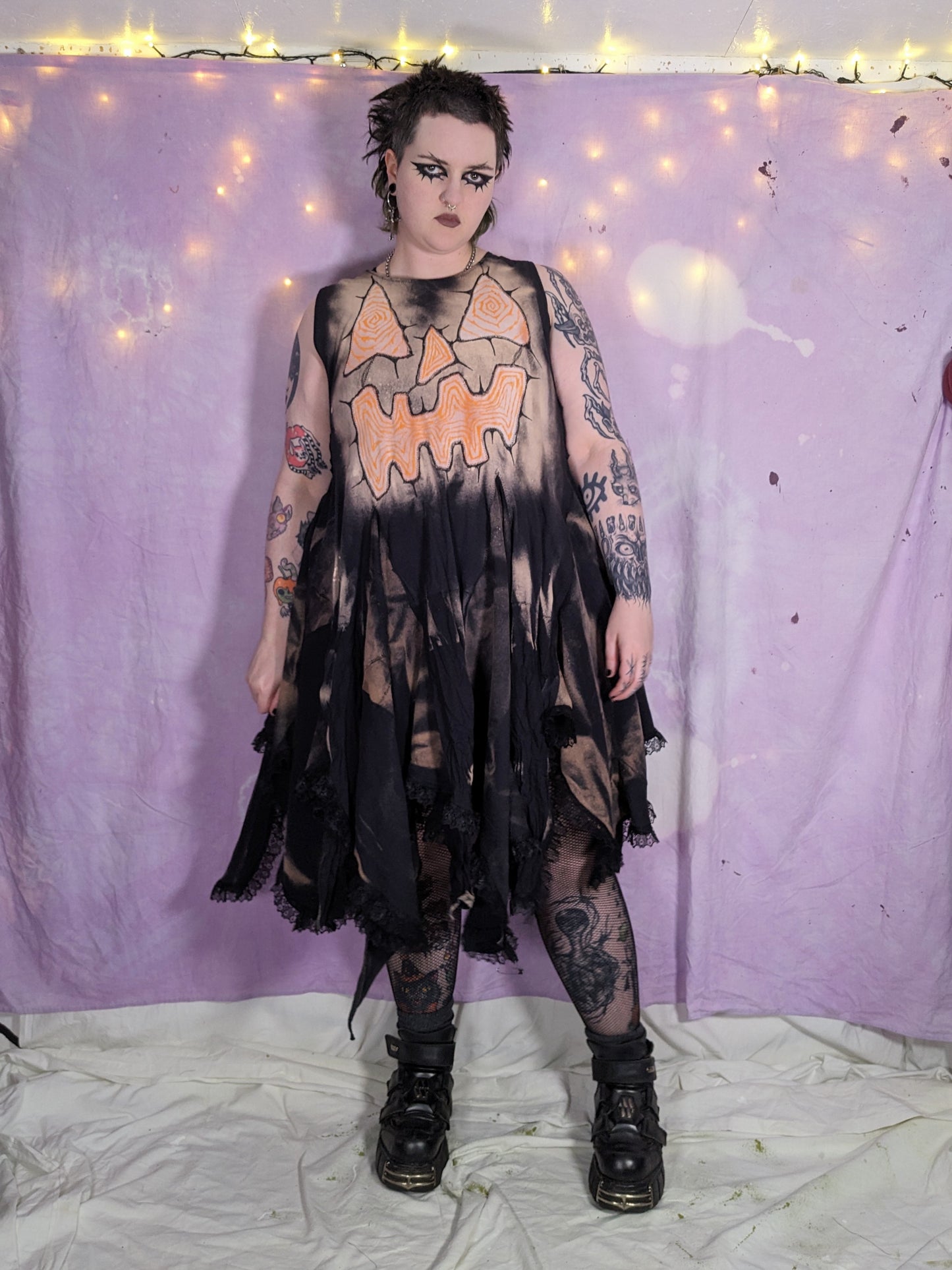 DAZE Jack-o-lantern dress L