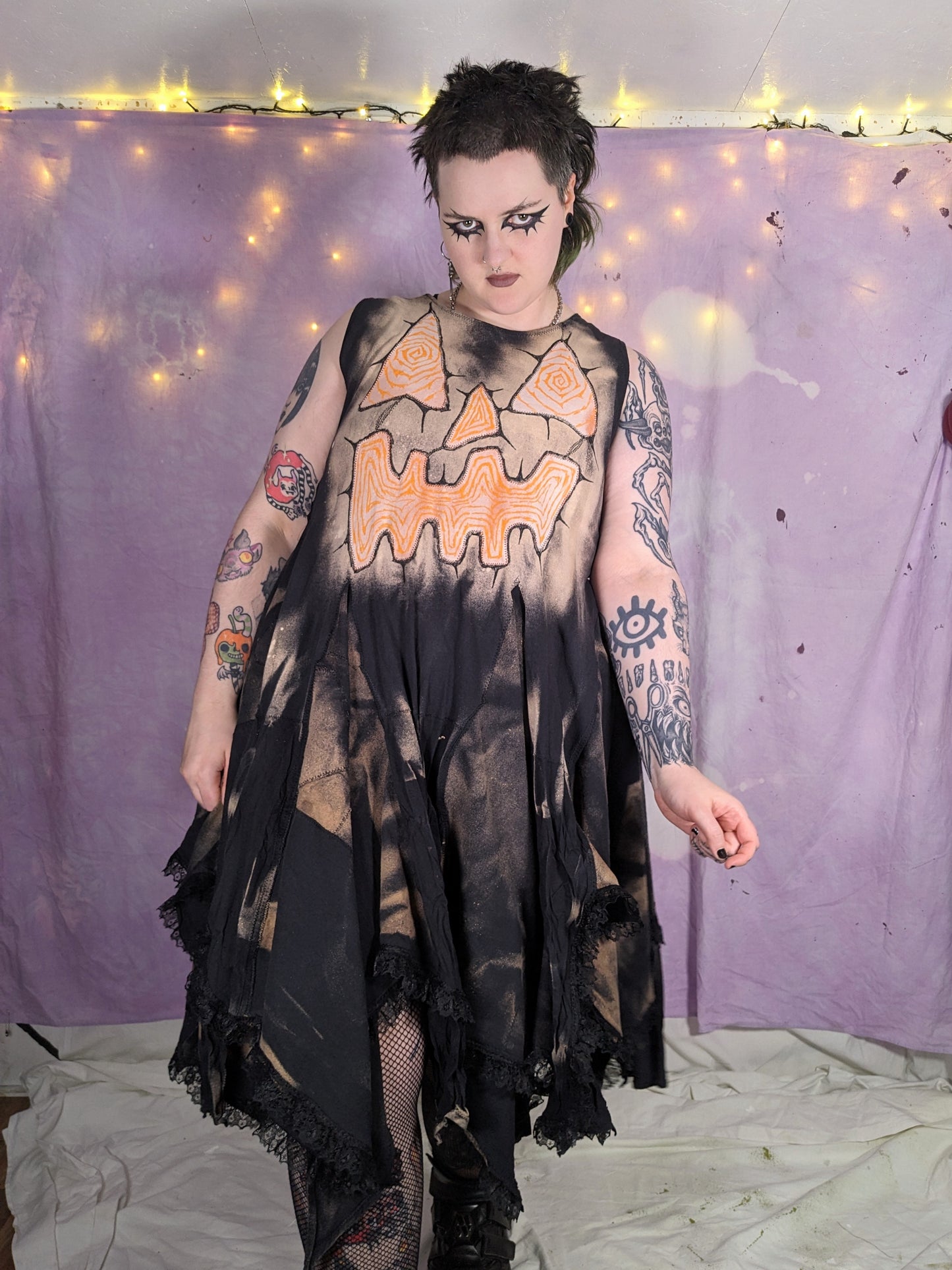 DAZE Jack-o-lantern dress L