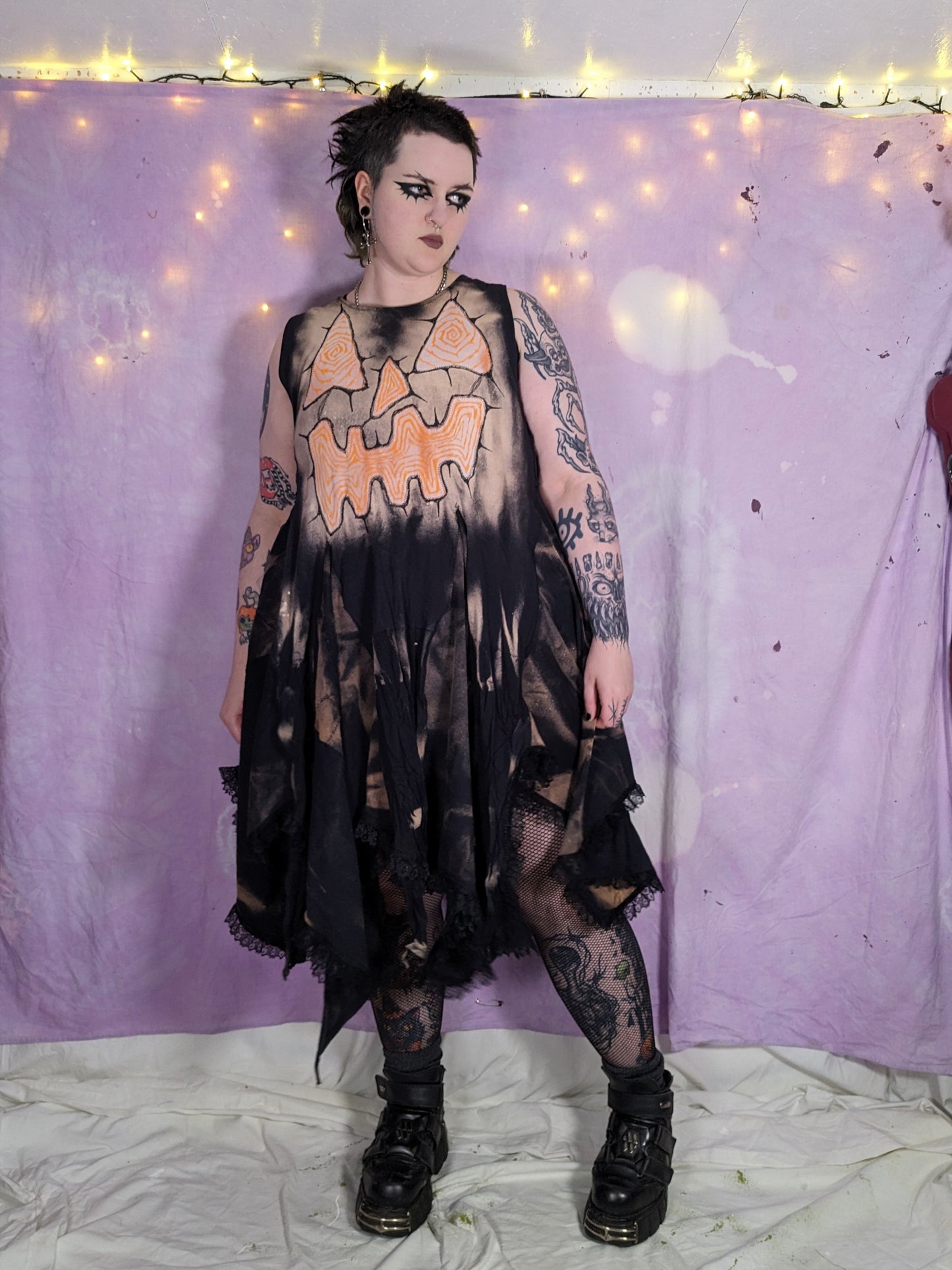 DAZE Jack-o-lantern dress L