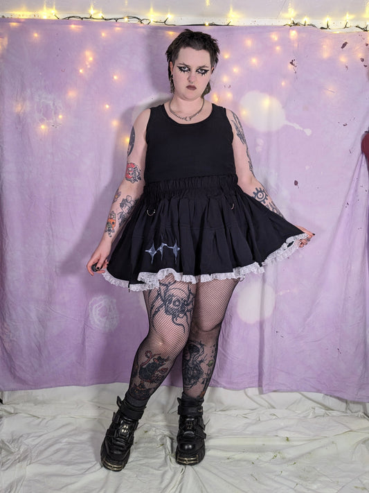 SPIKE lace skirt 45"-50" waist