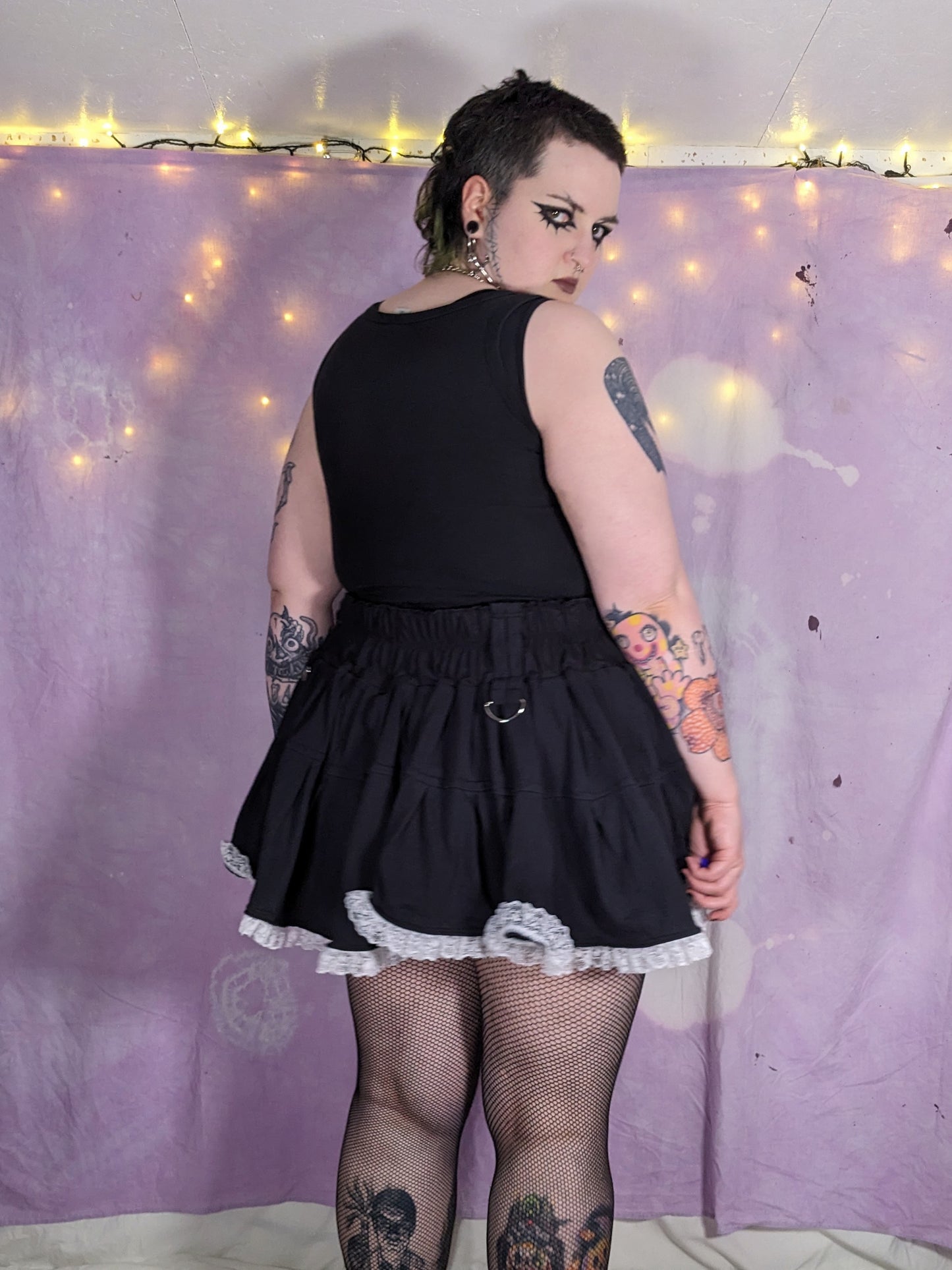 SPIKE lace skirt 45"-50" waist