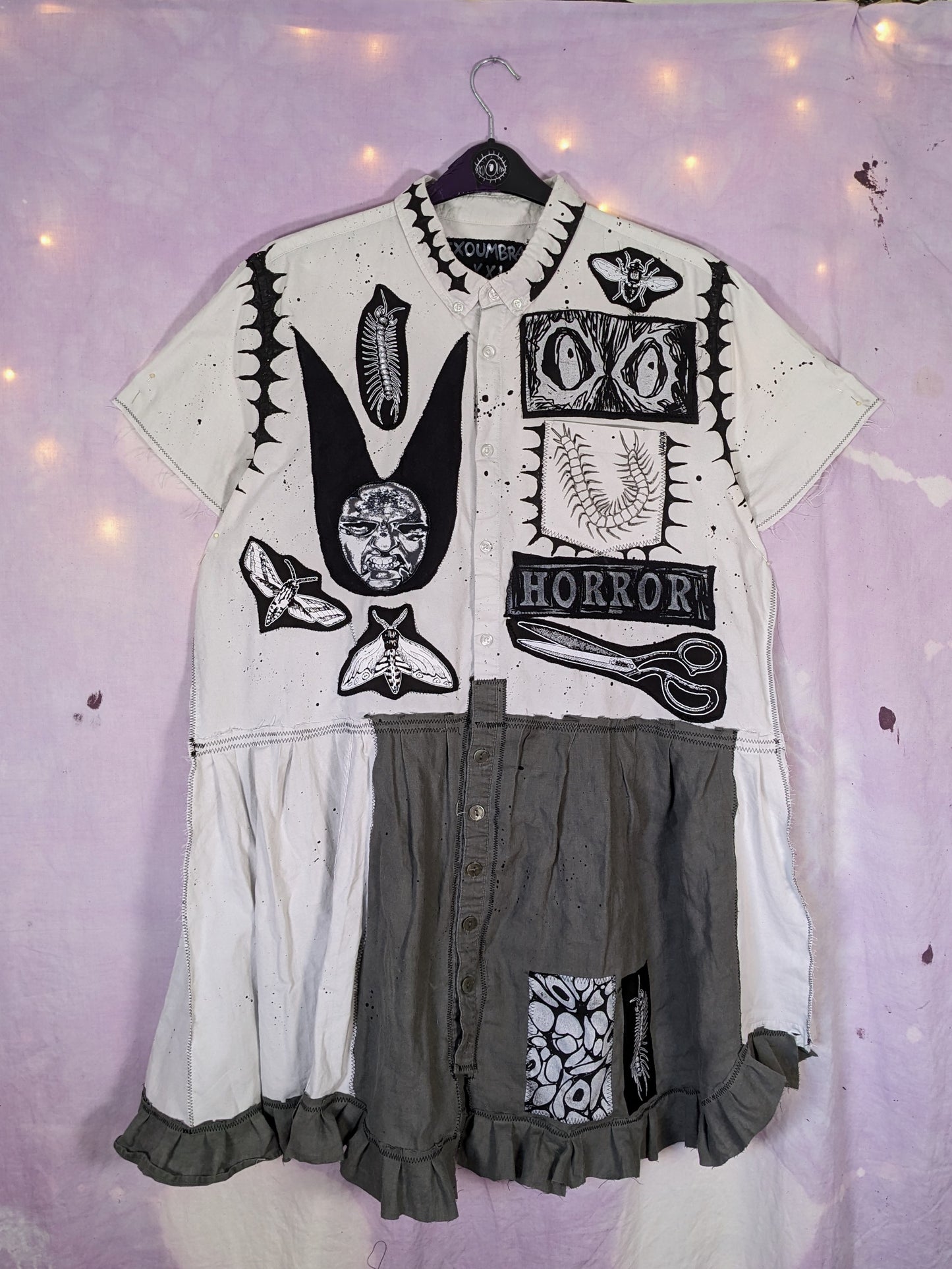 HORROR dress XXL
