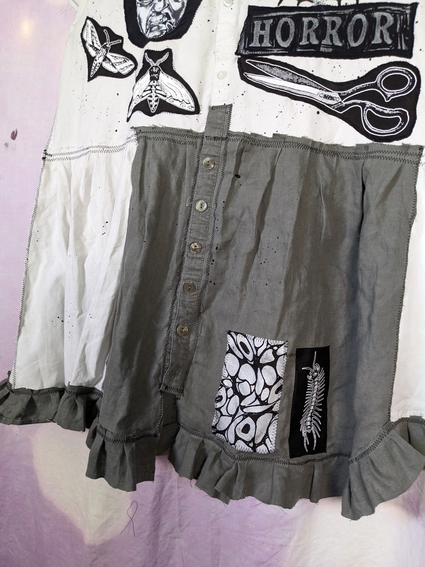 HORROR dress XXL