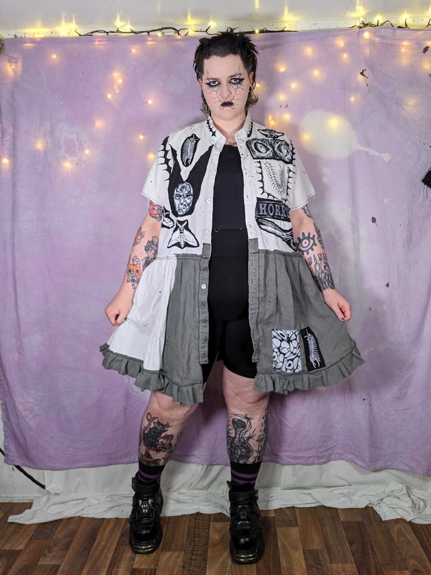HORROR dress XXL