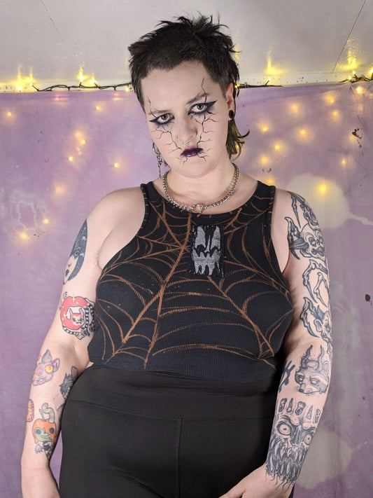 COBWEB tank top XL