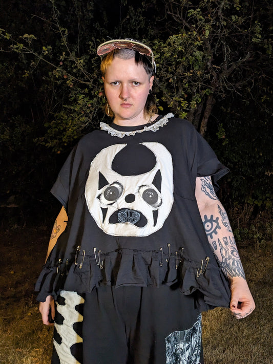 TERRIFIED CLOWN T-shirt 5XL