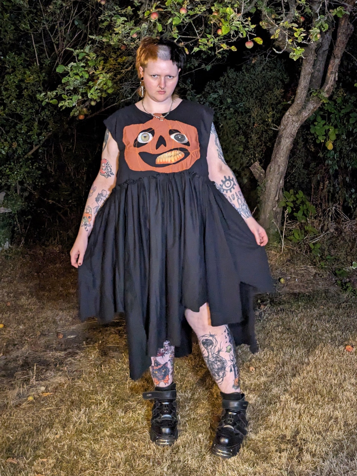 FUNNY PUMPKIN dress XXL