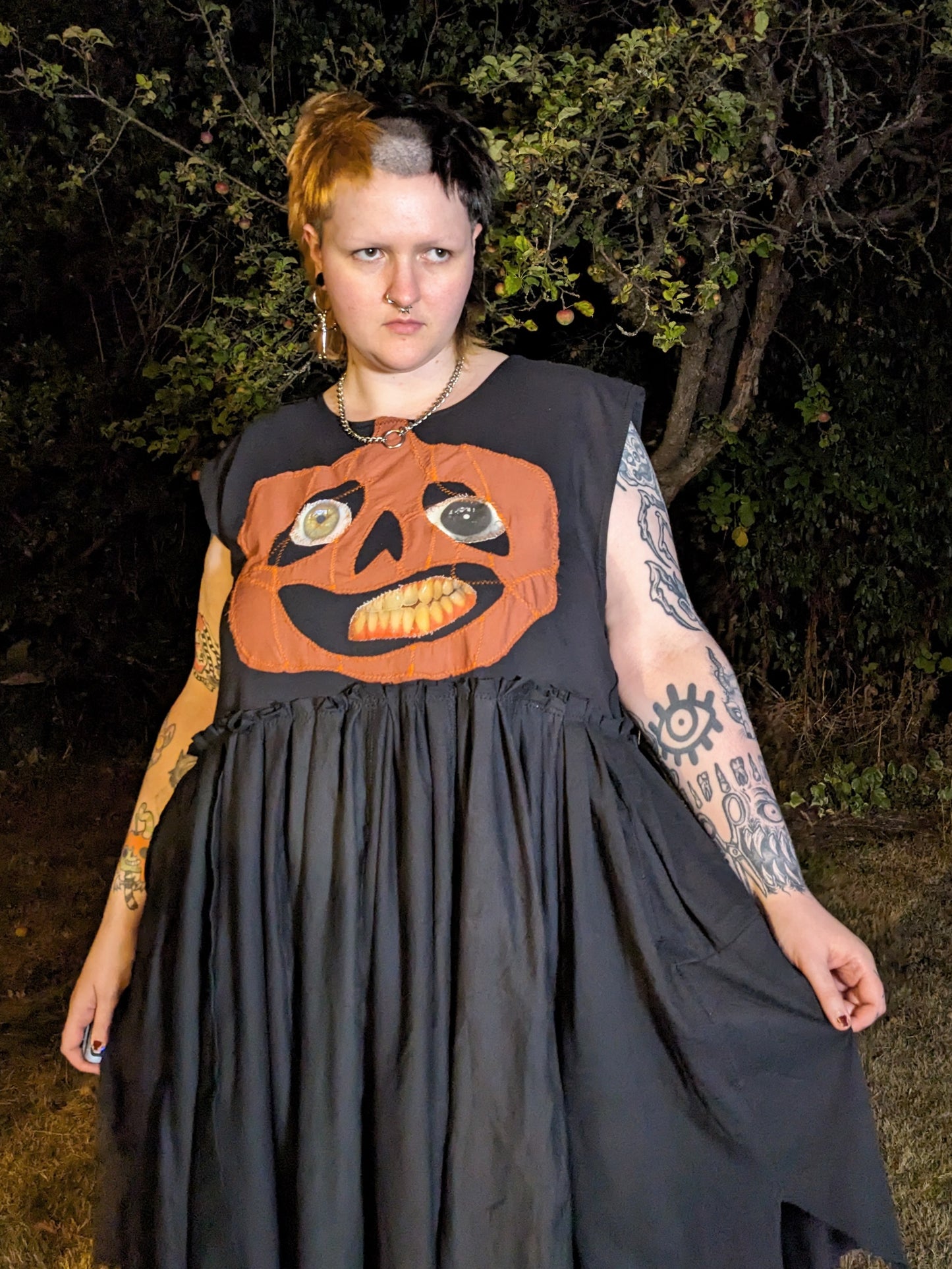 FUNNY PUMPKIN dress XXL