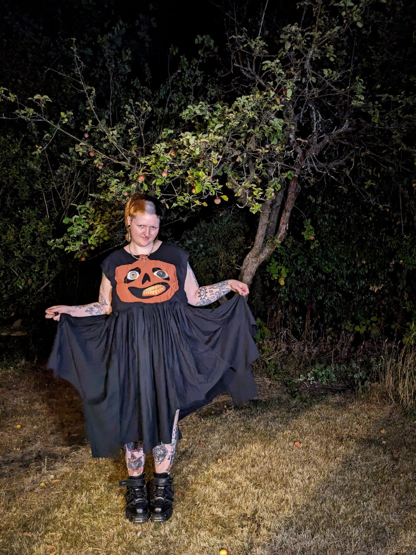 FUNNY PUMPKIN dress XXL