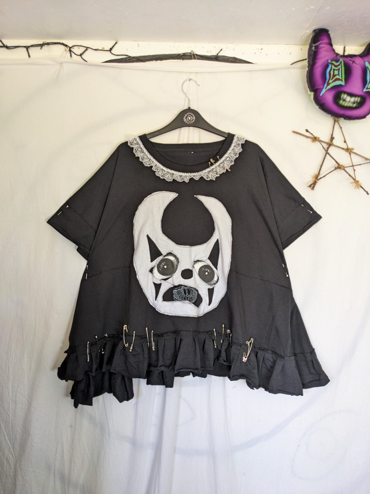 TERRIFIED CLOWN T-shirt 5XL