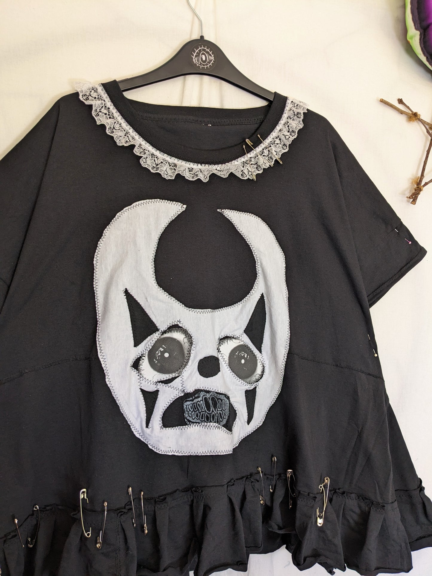 TERRIFIED CLOWN T-shirt 5XL