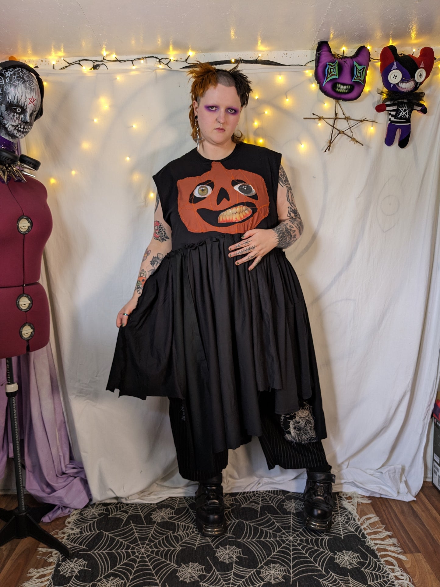 FUNNY PUMPKIN dress XXL