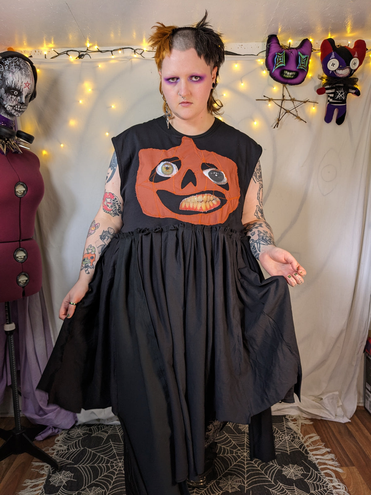 FUNNY PUMPKIN dress XXL
