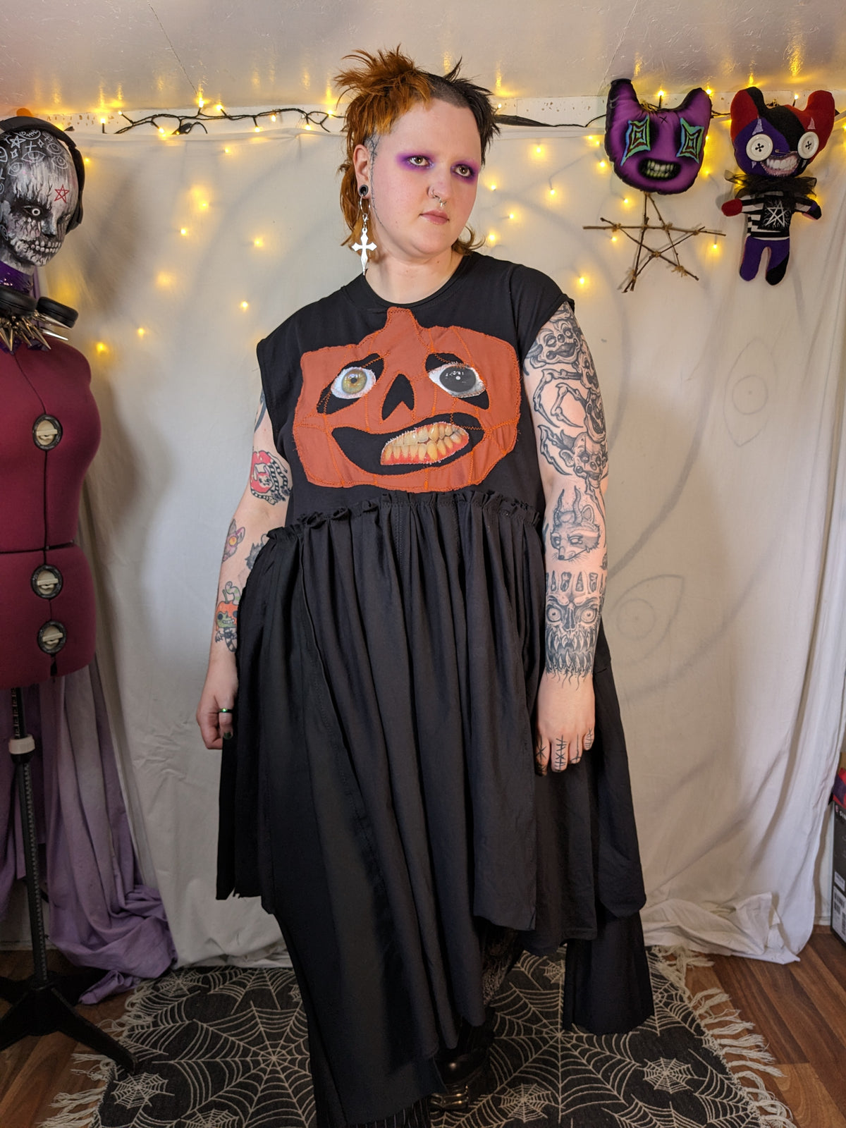 FUNNY PUMPKIN dress XXL